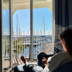 Mails checken vor dem Frühstück