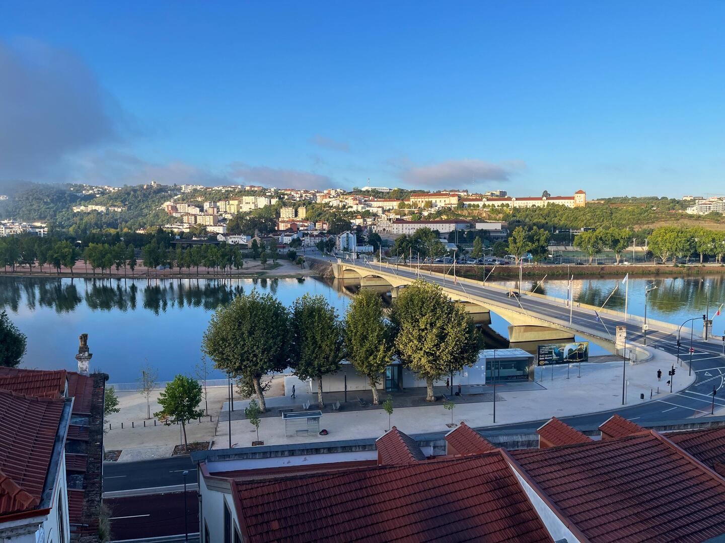 Beautiful view leaving Coimbra