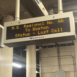 Train nearly here