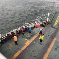 On the ferry to Pellestrina