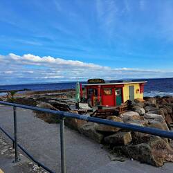 Die kleine Beachbar ist traumhaft
