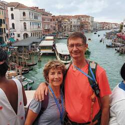 On the Rialto Bridge