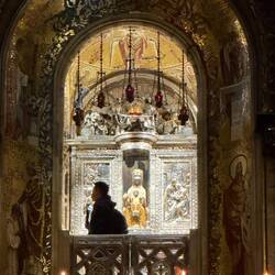 Black Madonna and baby