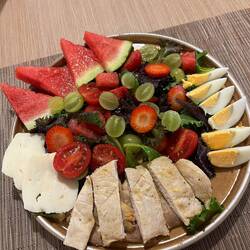 Lovely healthy dinner tonight