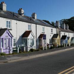 Cottages on the Estuary shore, built circa 1630