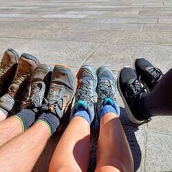 Schuhe sind noch heile