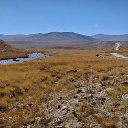 Weiter geht's auf unendlichen Schotterpisten