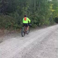 We saw a fire that looked like it had just started