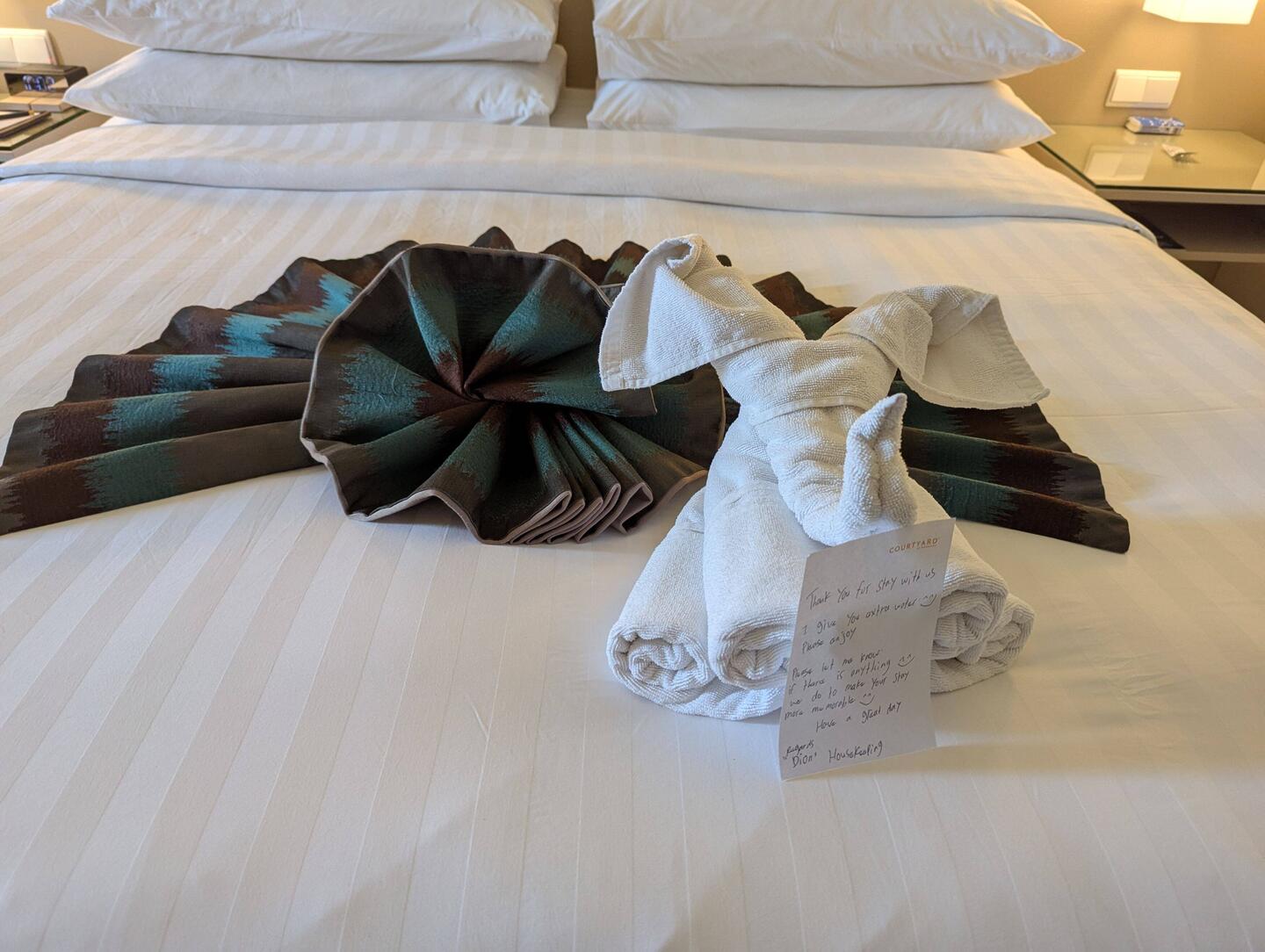 Jeden Tag eine nette Geste 🙂