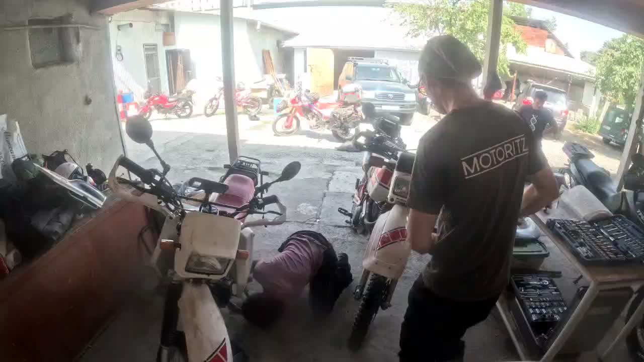 Some maintenance in Osh. Actually, it took a bit longer.