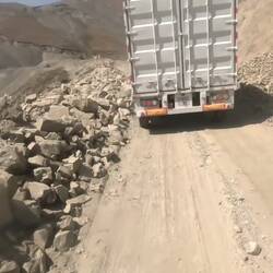 Landslides often make it hard to drive here. Whereas we do it to explore, others do it as a job