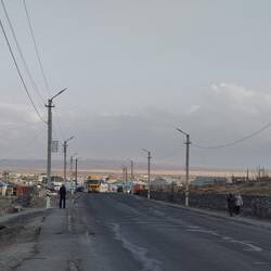 Heavy trucks roll up from china constantly