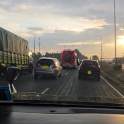 Matatu.......Die schlimmsten Vehrkehrsrowdies auf Kenias Straßen