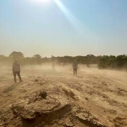 Ohne Sand im Gesicht kann Jeder wandern gehen...
