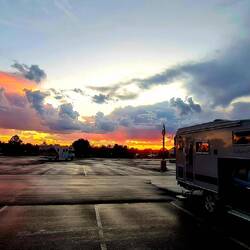 Unser Stellplatz beim Visitor Center