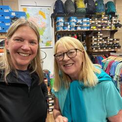 I had dinner with Catherine from Edinburgh a few days ago and we met again today.