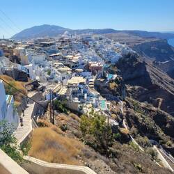 We walked for a few hours.