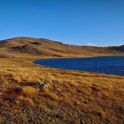 Die Sonne geht so langsam unter.