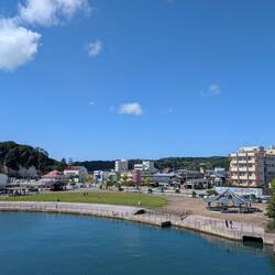 Blick auf Sado (Ogi)