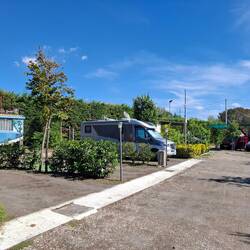 Am Abend hatten wir wieder einen Nachbarn. 😉