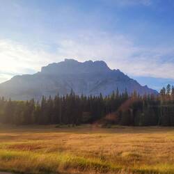 nochmal ein Blick auf Mt Norquay