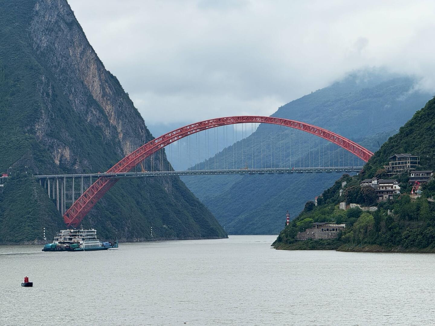 Einfahrt in die 2.Schlucht