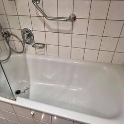 En een bad! 🤩 Een kleintje weliswaar, maar toch lekker!