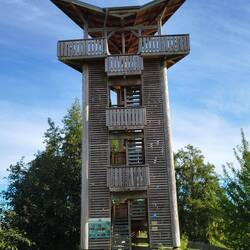 Aussichtsturm bei Mescherin