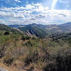 Aan het eind van de wandeling