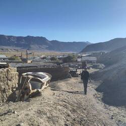 Taking a walk down to town