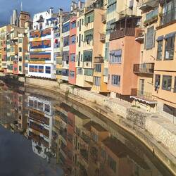 Dusk along the river