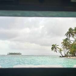 Blick aus meiner Mini-Koje