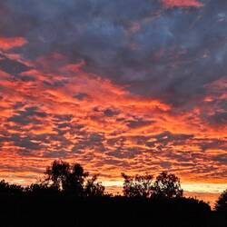 Die Engel backen :-) hat man früher gesagt
