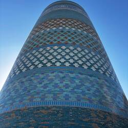 Spectacular towers and tile work