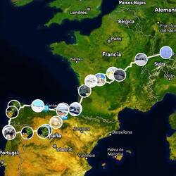 Así va el desarrollo de nuestro viaje