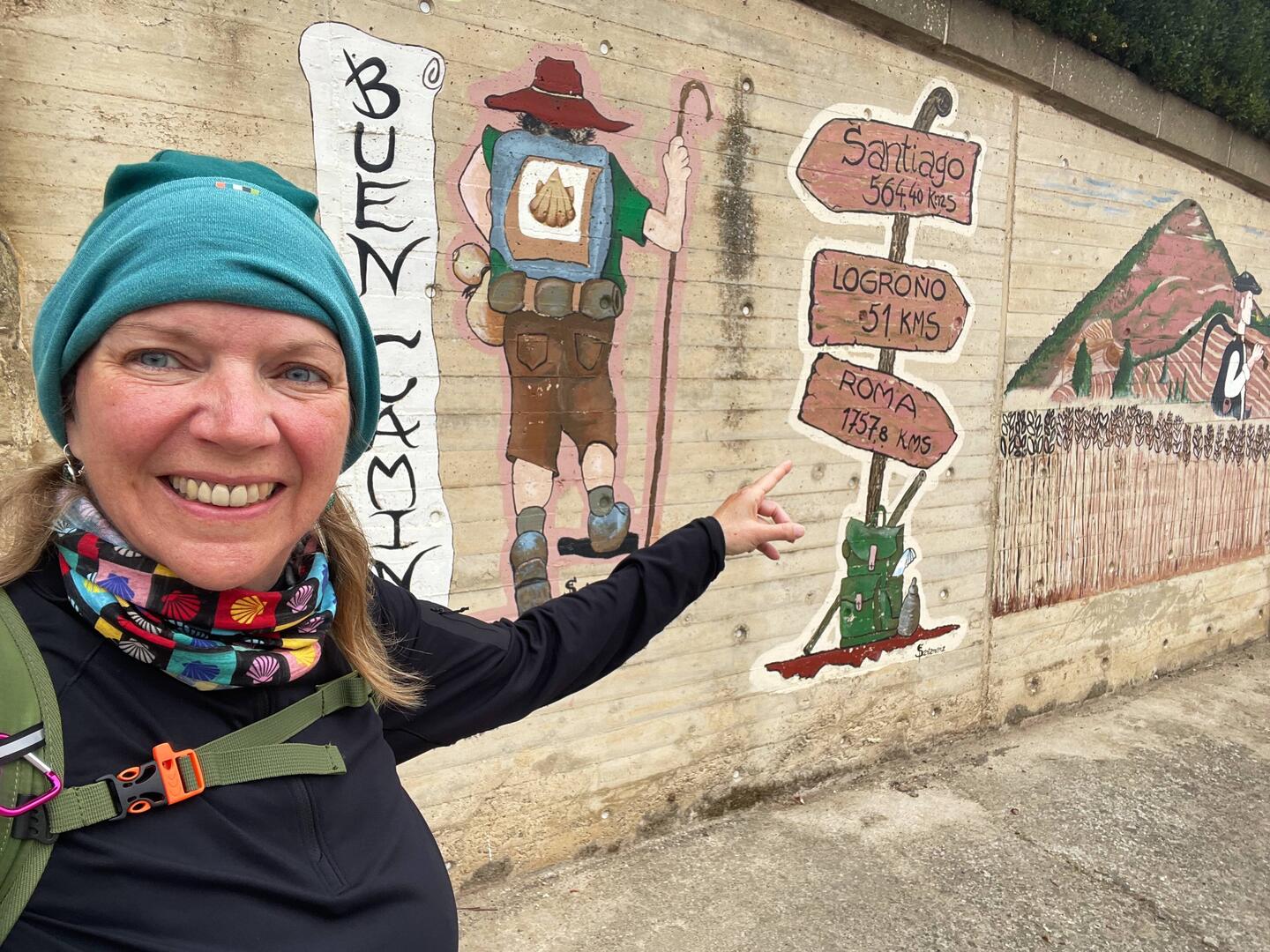 My first stop of the day in Grañon.