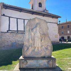 Viloria de Rioja, the birth place of Saint Dominic (Santo Domingo).