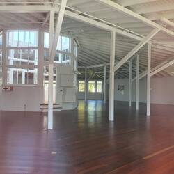 Inside view of soldiers hospital restoration project