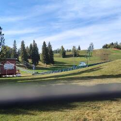 Anfängerhügel wenn dann mal Schnee liegt