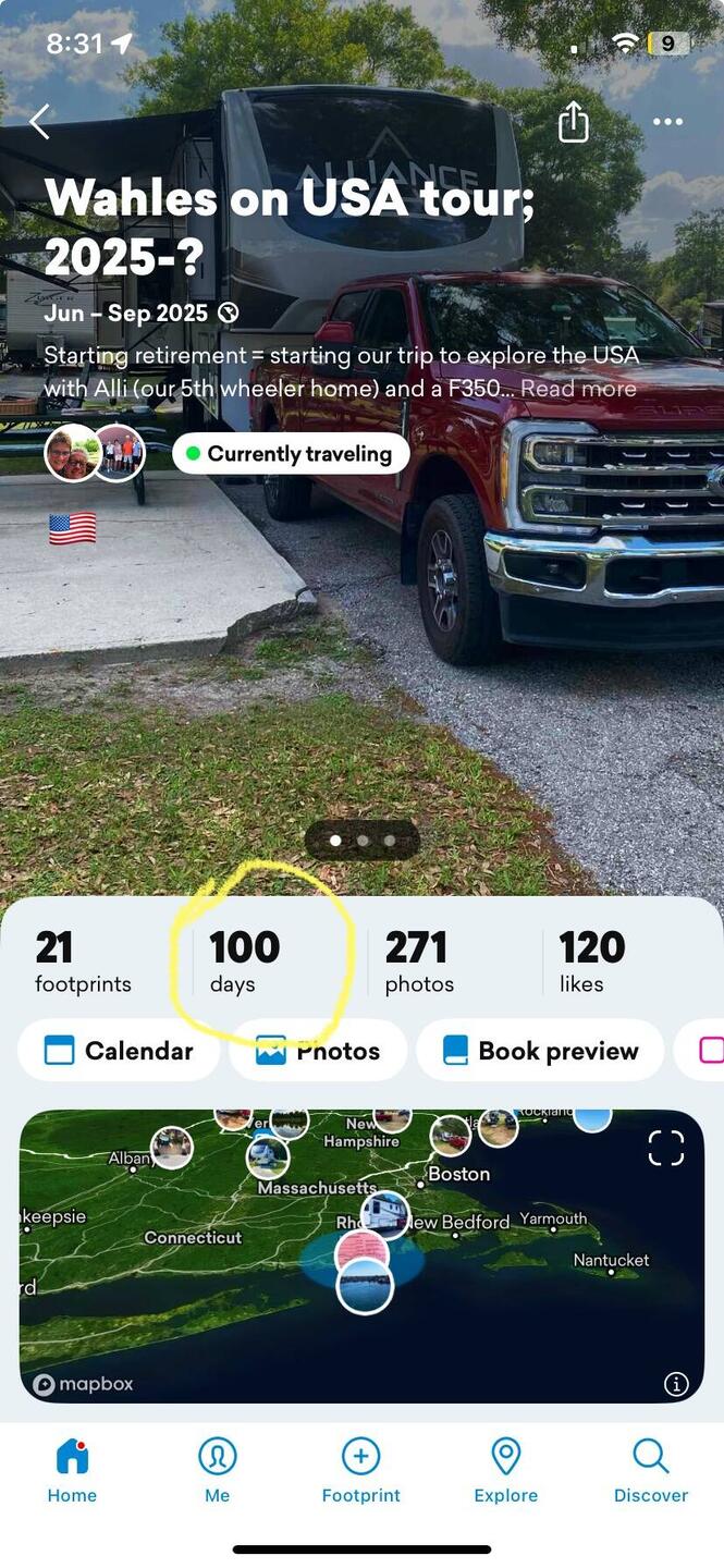 Seit 100 Tagen sind wir nun in unserer "Alli" Zuhause!!👍🏻