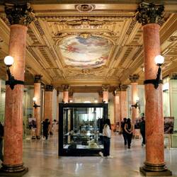 Telegraph Museum. It is located in the same building as the National Museum of Art.