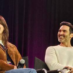 Melissa Benoist and Tyler Hoechlin