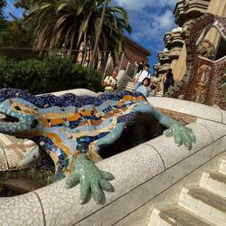 Lizard designed by Gaudi