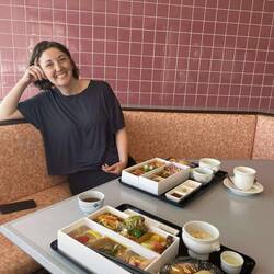 As was the occasionally metal, always incongruous soundtrack James recognised from an anime.