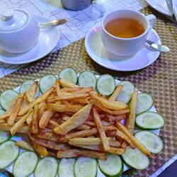 Am Abend noch etwas "fast food"