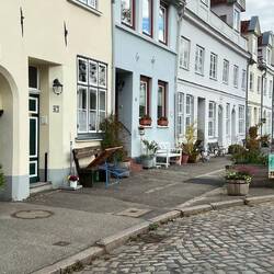 Wunderschöne kleine Gassen und Häuser