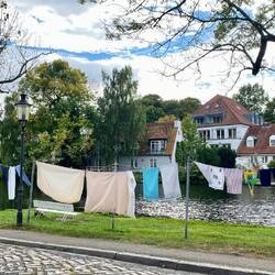 Aber auch Alltagsleben in der Stadt