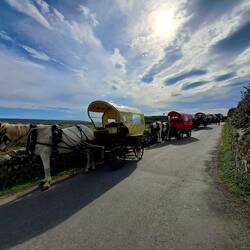Inselrundfahrt mit Kutsche gab es natürlich auch noch
