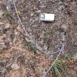 Aufstieg an der Kette