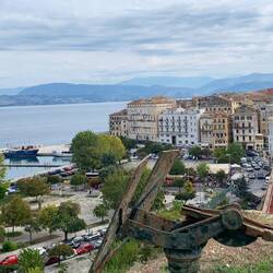 Blick von der Festung auf die Stadt